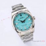 2020 Novelty! Grade AAA Copy Rolex Oyster Perpetual 36mm EWF 3230 904L Turquoise Blue Dial Watch For Men_th.jpg